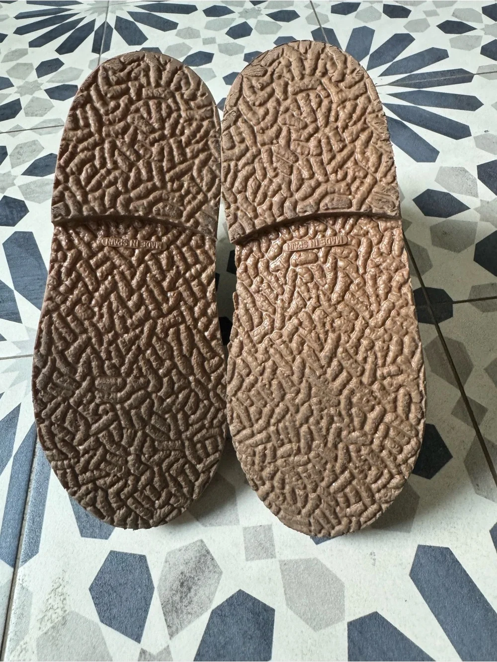 Kids Taupe Suede Glitter Boots size 11